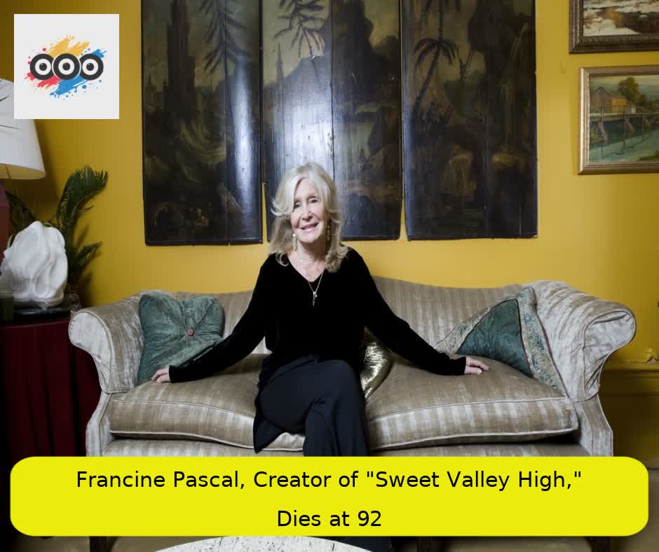 Francine Pascal, Creator of "Sweet Valley High," Dies at 92