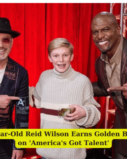 14-Year-Old Reid Wilson Earns Golden Buzzer on 'America's Got Talent'