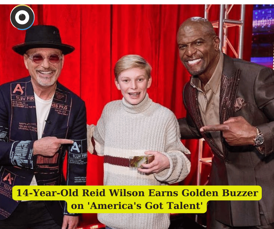 14-Year-Old Reid Wilson Earns Golden Buzzer on 'America's Got Talent'