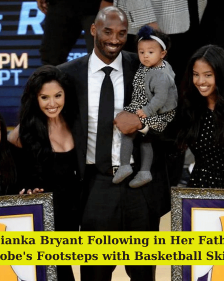 Bianka Bryant Following in Her Father Kobe's Footsteps with Basketball Skills