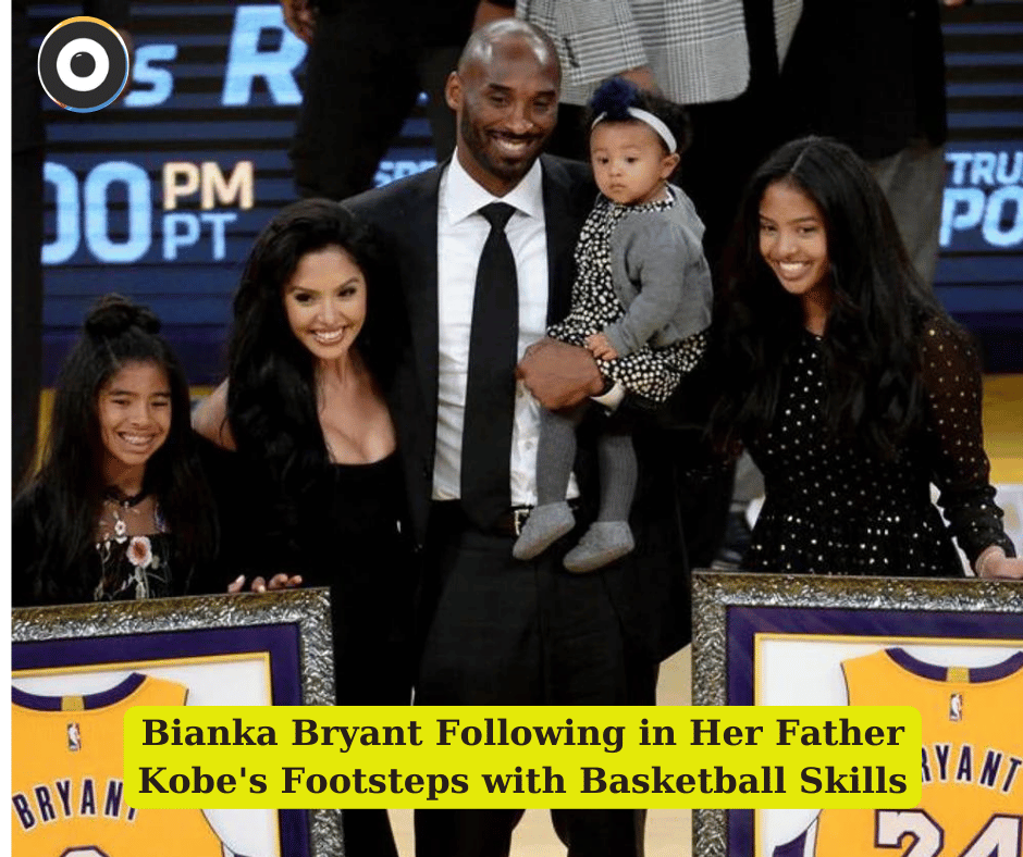 Bianka Bryant Following in Her Father Kobe's Footsteps with Basketball Skills