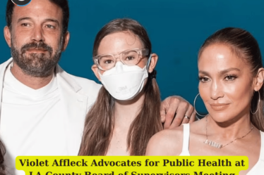 Violet Affleck Advocates for Public Health at LA County Board of Supervisors Meeting