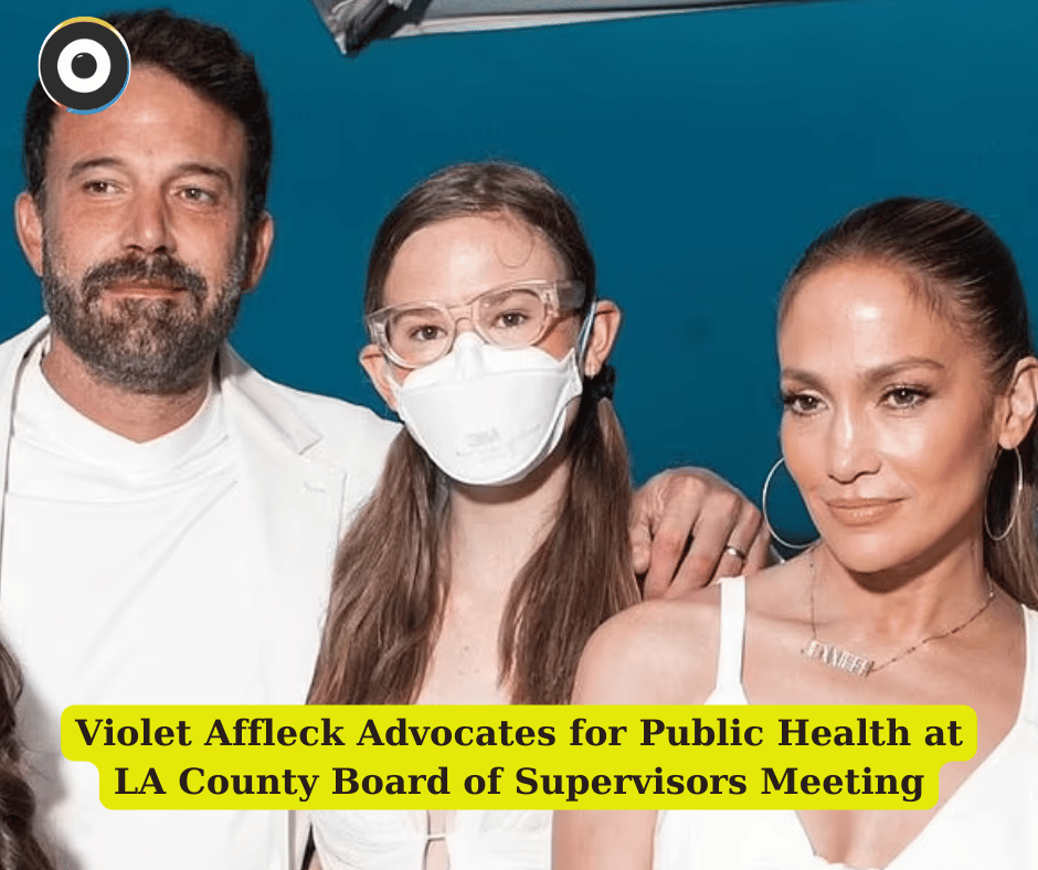 Violet Affleck Advocates for Public Health at LA County Board of Supervisors Meeting