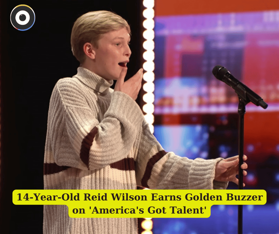 14-Year-Old Reid Wilson Earns Golden Buzzer on 'America's Got Talent'