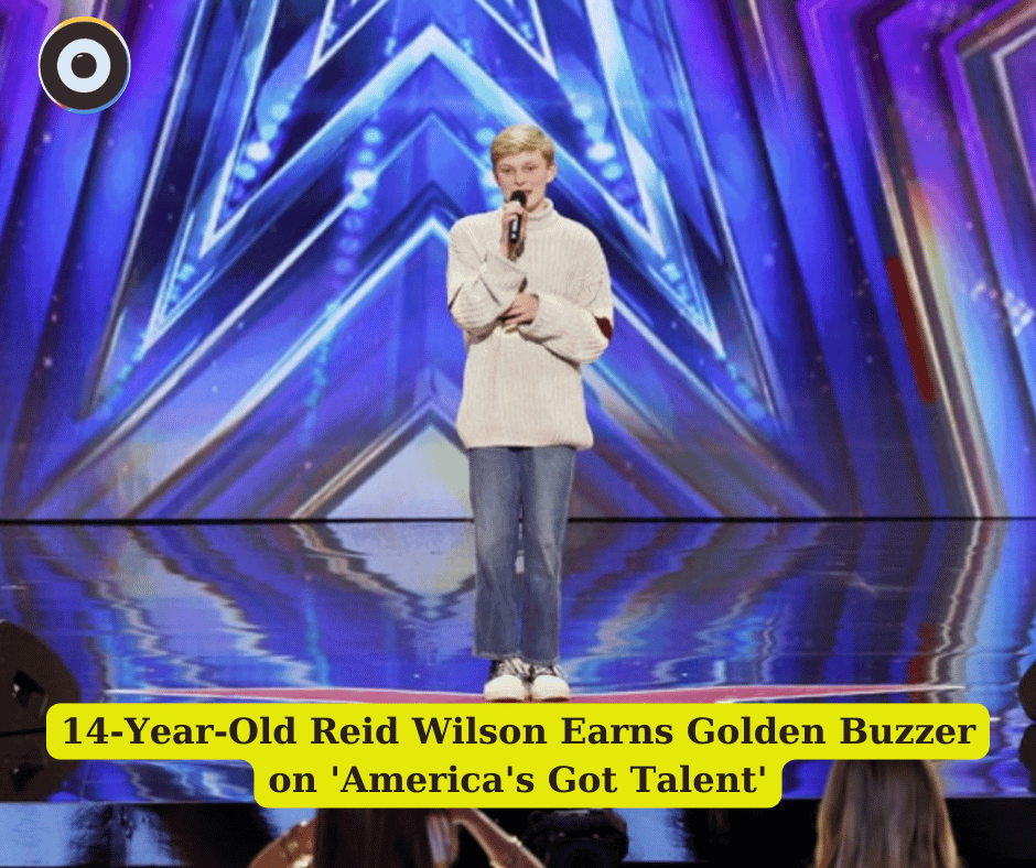 14-Year-Old Reid Wilson Earns Golden Buzzer on 'America's Got Talent'