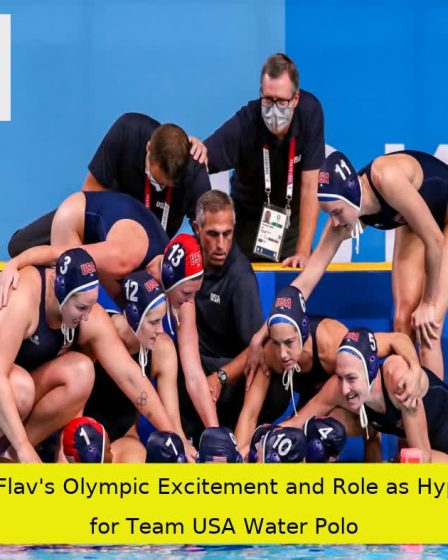 Flavor Flav's Olympic Excitement and Role as Hype Man for Team USA Water Polo