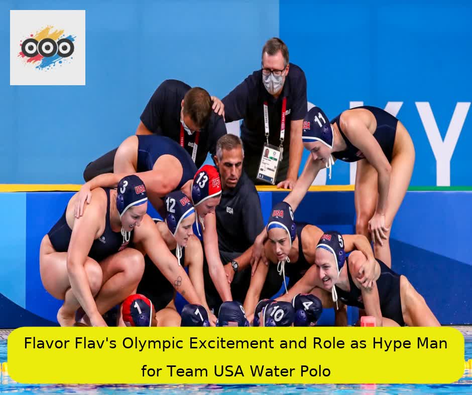 Flavor Flav's Olympic Excitement and Role as Hype Man for Team USA Water Polo