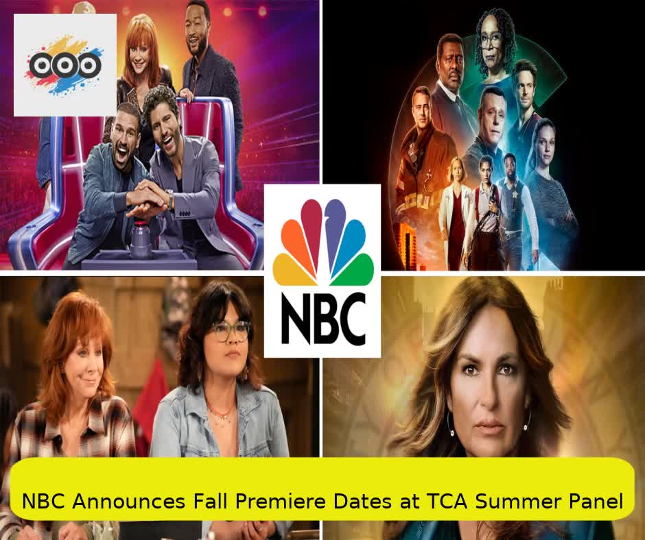 NBC Announces Fall Premiere Dates at TCA Summer Panel