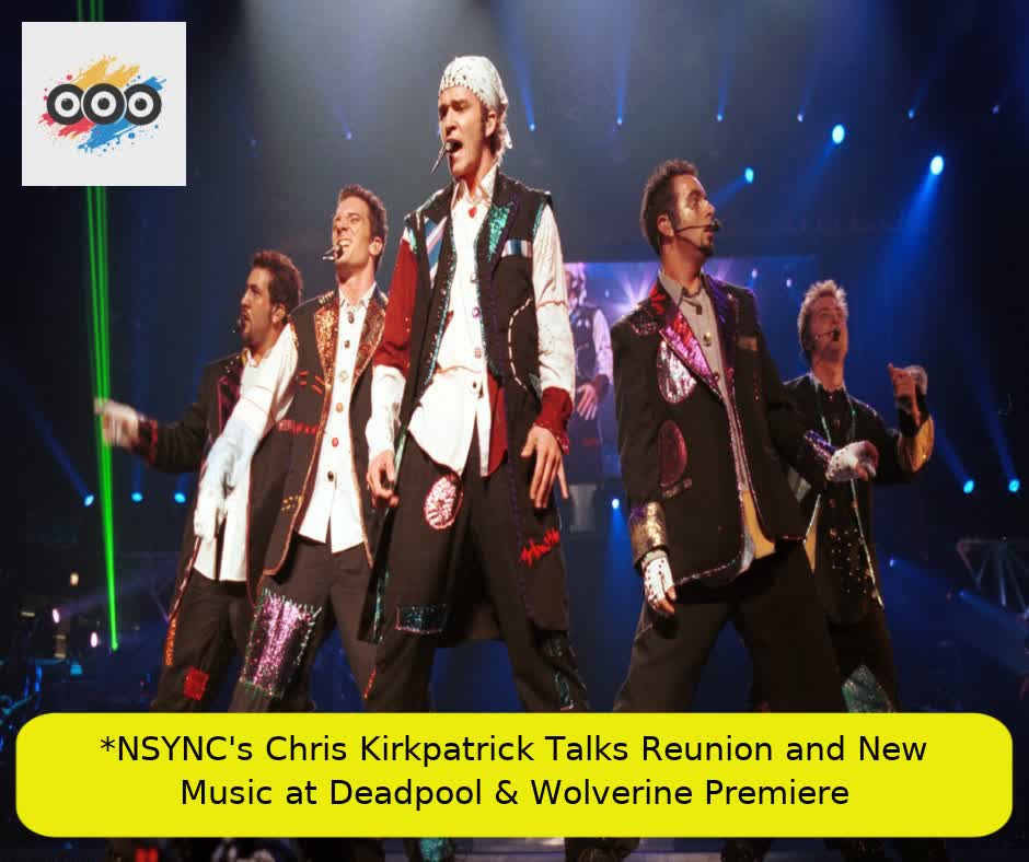 *NSYNC's Chris Kirkpatrick Talks Reunion and New Music at Deadpool & Wolverine Premiere