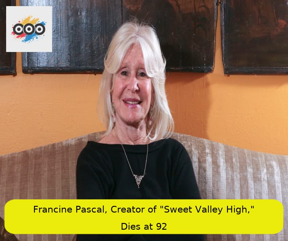 Francine Pascal, Creator of "Sweet Valley High," Dies at 92