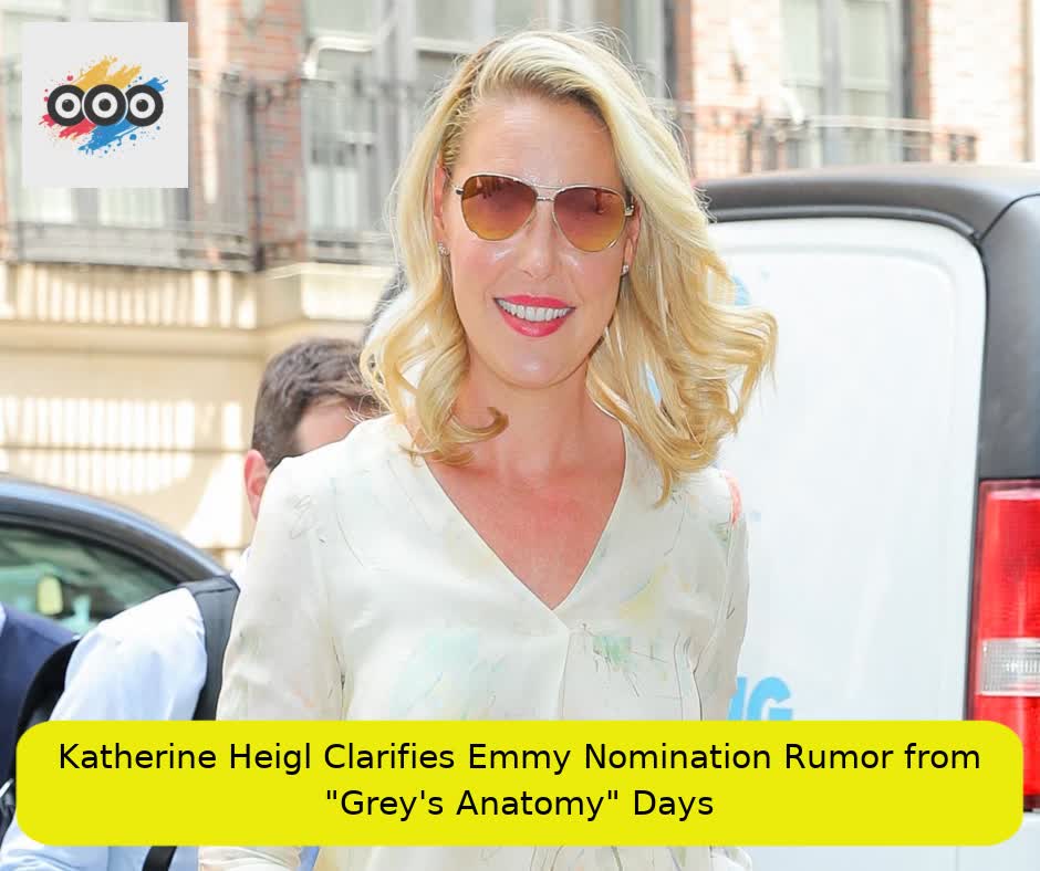 Katherine Heigl Clarifies Emmy Nomination Rumor from "Grey's Anatomy" Days