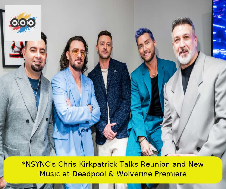 *NSYNC's Chris Kirkpatrick Talks Reunion and New Music at Deadpool & Wolverine Premiere