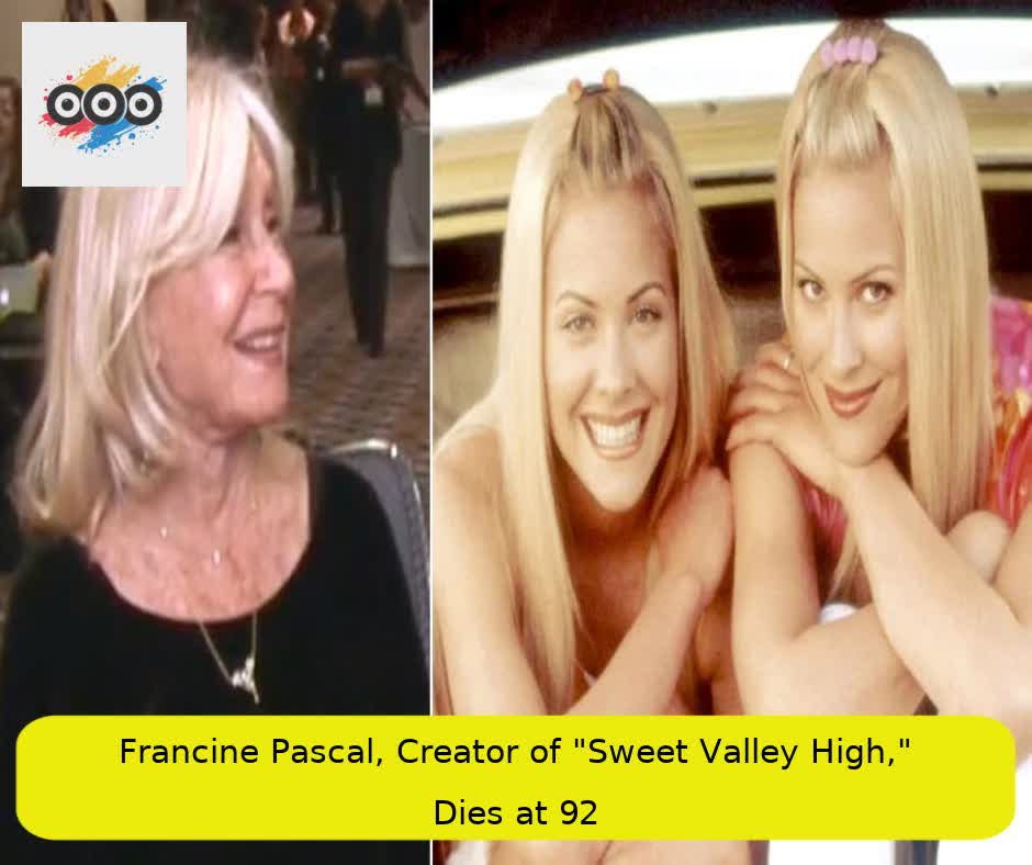 Francine Pascal, Creator of "Sweet Valley High," Dies at 92