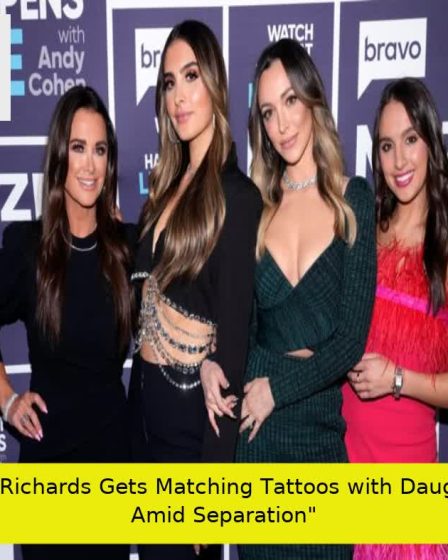 "Kyle Richards Gets Matching Tattoos with Daughters Amid Separation"