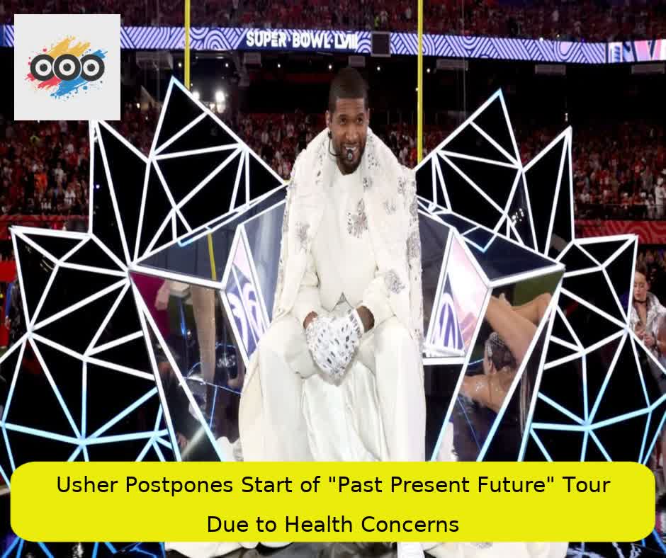 Usher Postpones Start of "Past Present Future" Tour Due to Health Concerns