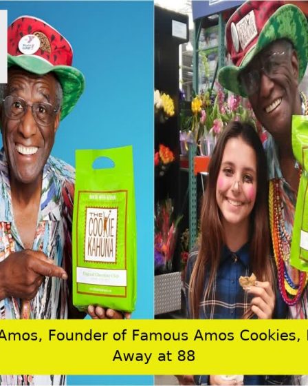 Wally Amos, Founder of Famous Amos Cookies, Passes Away at 88