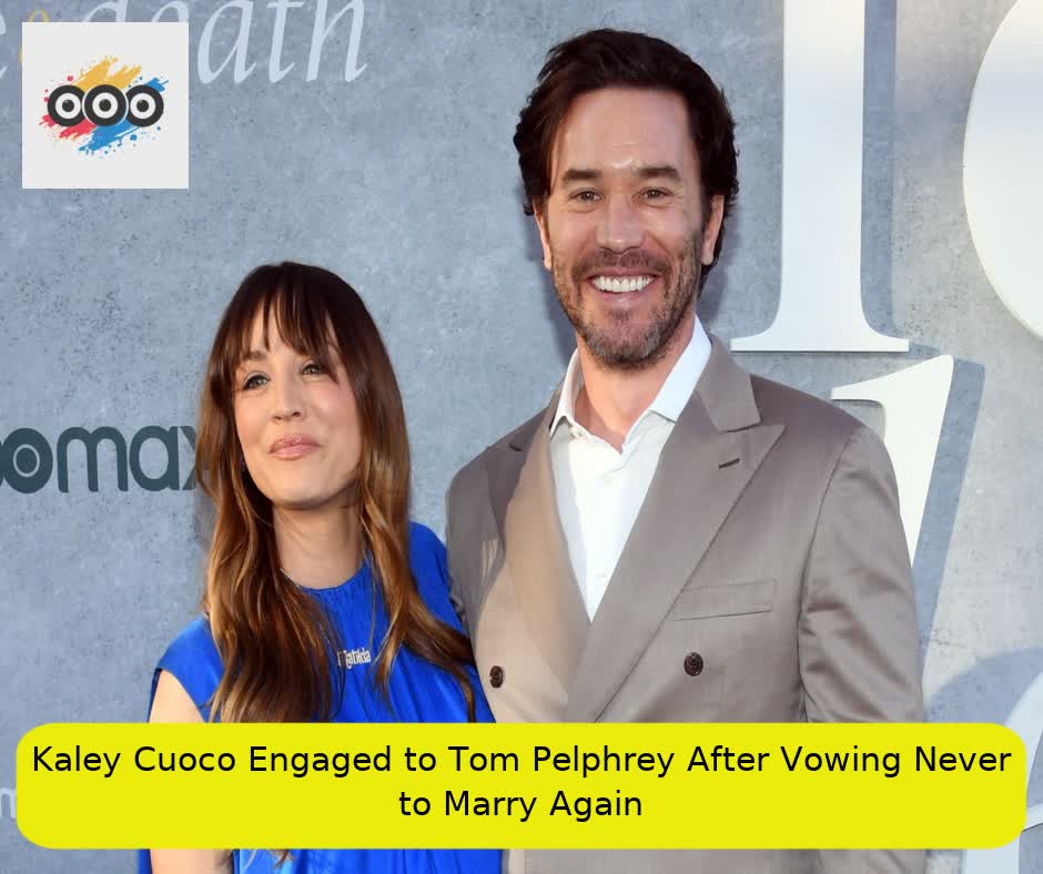 Kaley Cuoco Engaged to Tom Pelphrey After Vowing Never to Marry Again