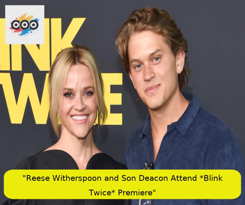 "Reese Witherspoon and Son Deacon Attend *Blink Twice* Premiere"