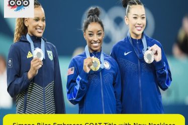 Simone Biles Embraces GOAT Title with New Necklace After Olympic Triumph filetype