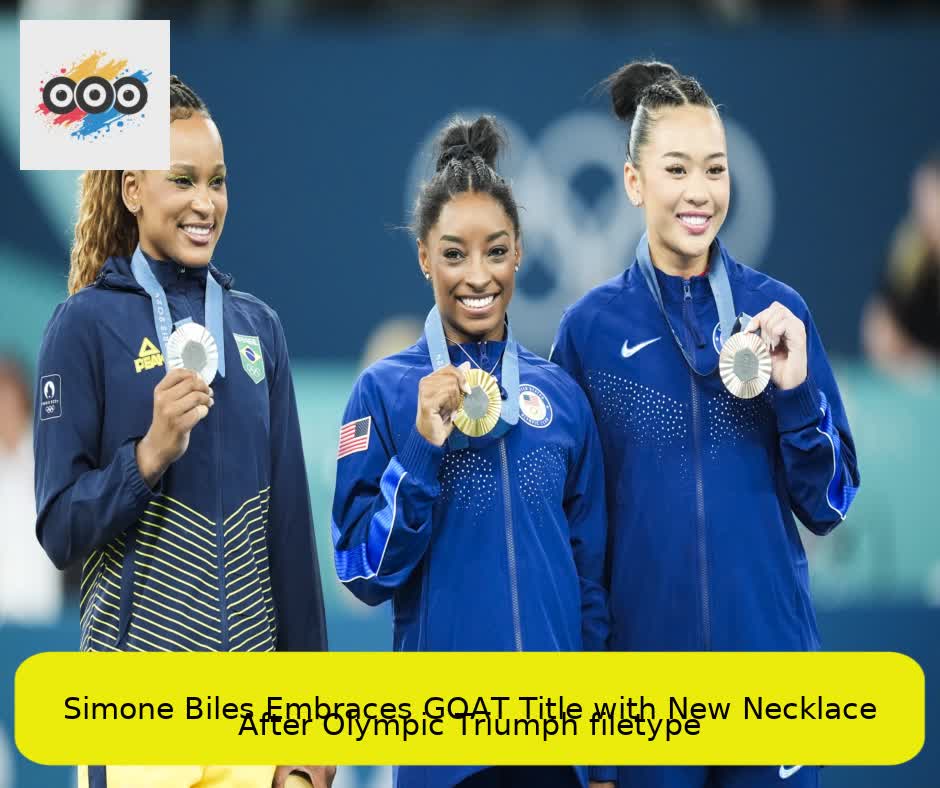 Simone Biles Embraces GOAT Title with New Necklace After Olympic Triumph filetype