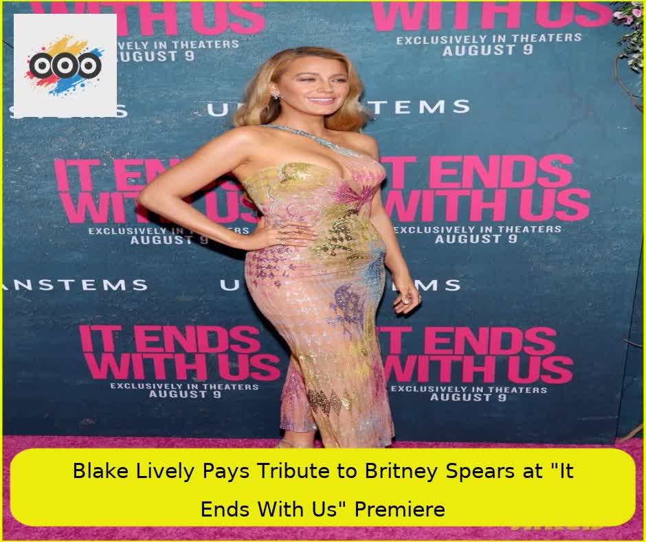 Blake Lively Pays Tribute to Britney Spears at "It Ends With Us" Premiere