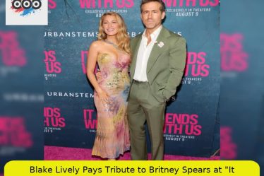 Blake Lively Pays Tribute to Britney Spears at "It Ends With Us" Premiere