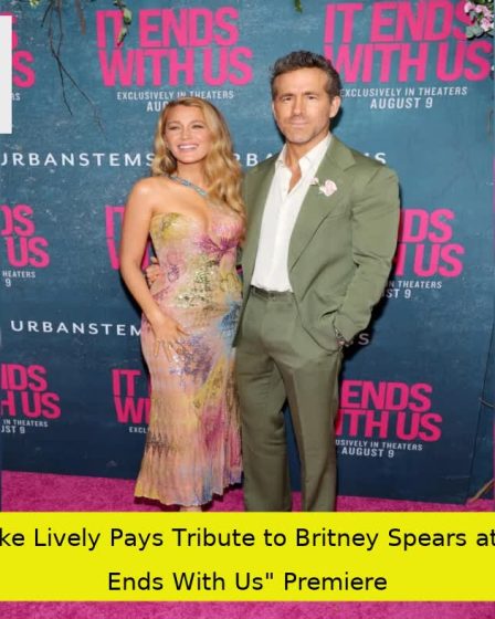 Blake Lively Pays Tribute to Britney Spears at "It Ends With Us" Premiere