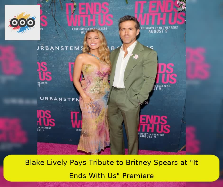 Blake Lively Pays Tribute to Britney Spears at "It Ends With Us" Premiere