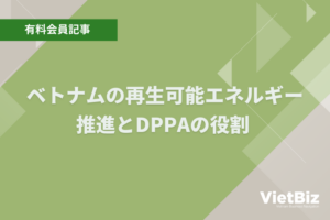 ベトナム市場調査 環境・再生可能エネルギー ベトナムの再生可能エネルギー推進とDPPAの役割  2024年11月18日